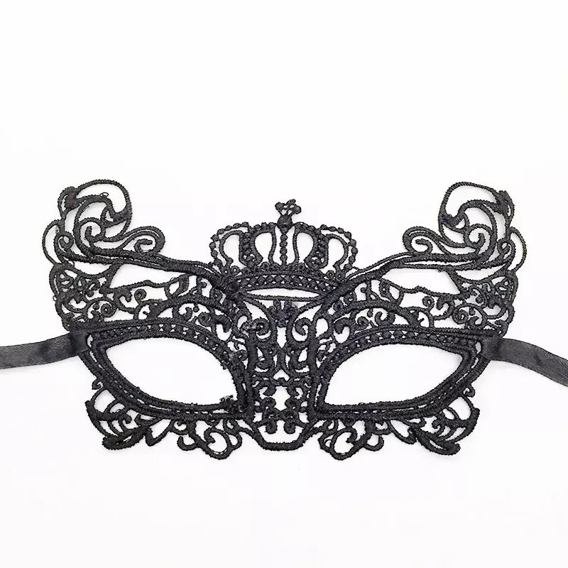 Máscara de renda sexy feminina, máscara para festa de halloween, bola mascarada, cosplay, trajes venezianos, carnaval, meia máscara facial