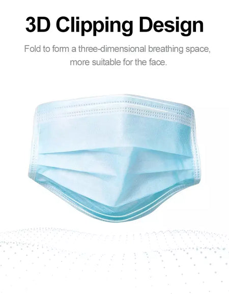 Entrega rápida mascarillas máscara descartável não tecido meltblown pano 3 camadas máscara de filtro boca máscara facial máscara respirável