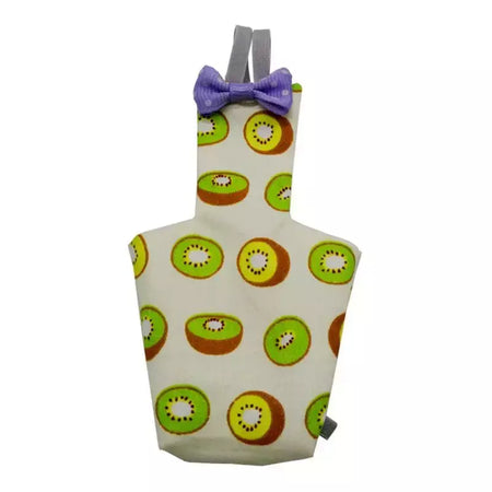 Papagaio fralda com laço bonito colorido fruta floral cockatiel pombos pequeno médio grande aves de estimação vôo terno roupas lavável