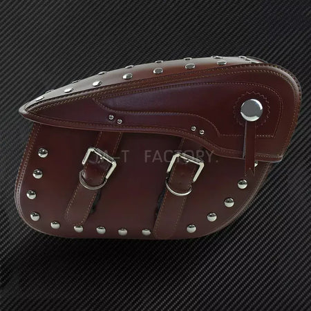 Motocicleta bagagem alforje ferramenta cauda lado saco de couro à prova dwaterproof água para harley touring dyna sportster softail glide estrada menino gordo