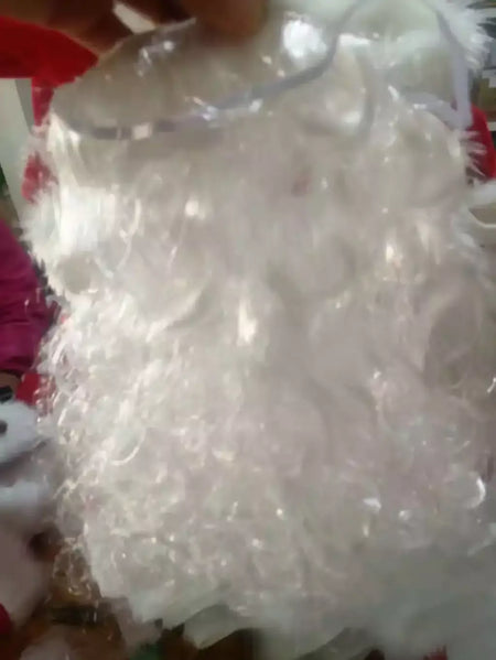 Natal papai noel traje barba lotes homem cosplay roupas de papai noel fantasia vestido no natal masculino traje terno para adultos
