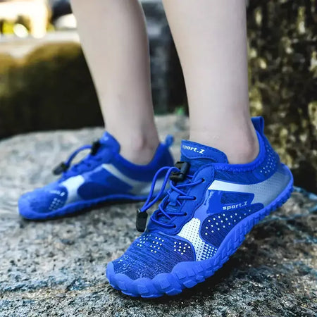Crianças tênis de secagem rápida meninos meninas luz respirável praia aqua sapatos do miúdo elástico antiderrapante sapatos esportivos aquáticos
