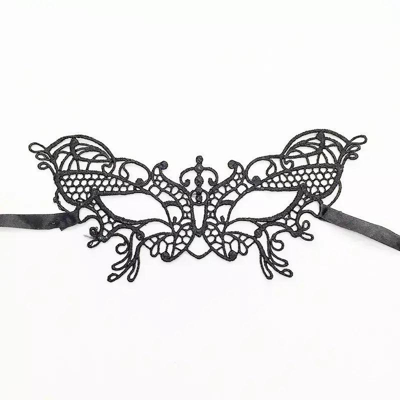 Máscara de renda sexy feminina, máscara para festa de halloween, bola mascarada, cosplay, trajes venezianos, carnaval, meia máscara facial