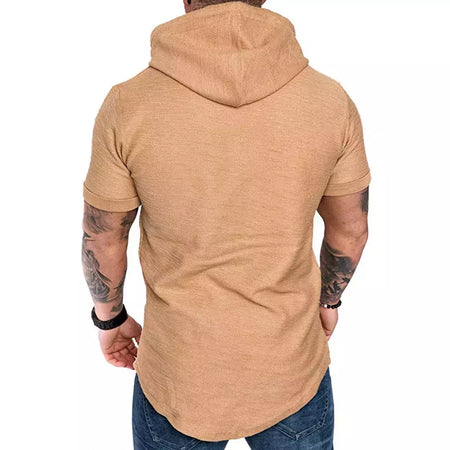 MRMT-moletons de manga curta para homens, moletom masculino com capuz casual, moletons monocromáticos, novidade nova, 2022, 2024