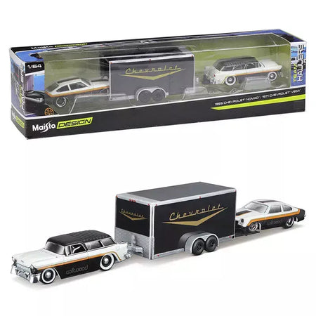 Maisto 1:64 1993 Chevrolet 454 SS PICK UP Fabricação de fundição de transporte Modelo de reboque Modelo de simulação Coleção de carros em liga