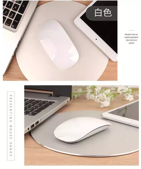 Silencioso Magic Mouse sem fio recarregável, Bluetooth, Laser, Computador, Magro, Ergonômico, PC, Apple MacBook, Microsoft, Magic