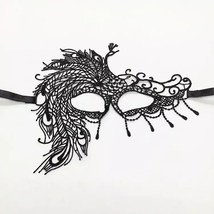 Máscara de renda sexy feminina, máscara para festa de halloween, bola mascarada, cosplay, trajes venezianos, carnaval, meia máscara facial