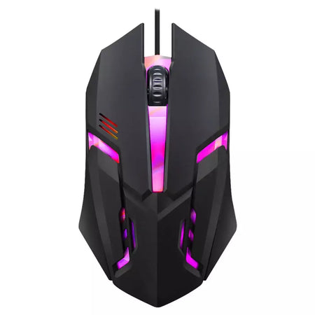 E-sports usb com fio mouse colorido led mouse para jogos 5000 dpi com fio mouse óptico com fio gamer mouse para desktop computador portátil