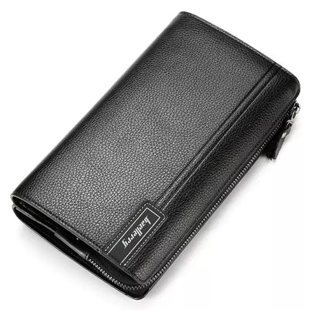 Baellery homens bolsa de embreagem grande capacidade carteiras de bolso do telefone celular passcard bolso de alta qualidade multifuncional carteira para homem