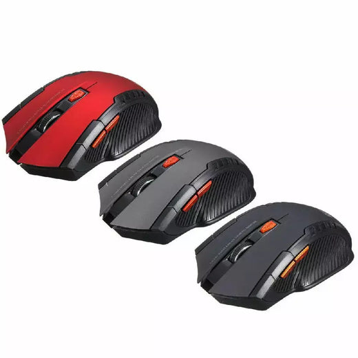 Mini mouse óptico sem fio para jogos de 2,4 GHz e receptor USB 1200 dpi para PC laptop