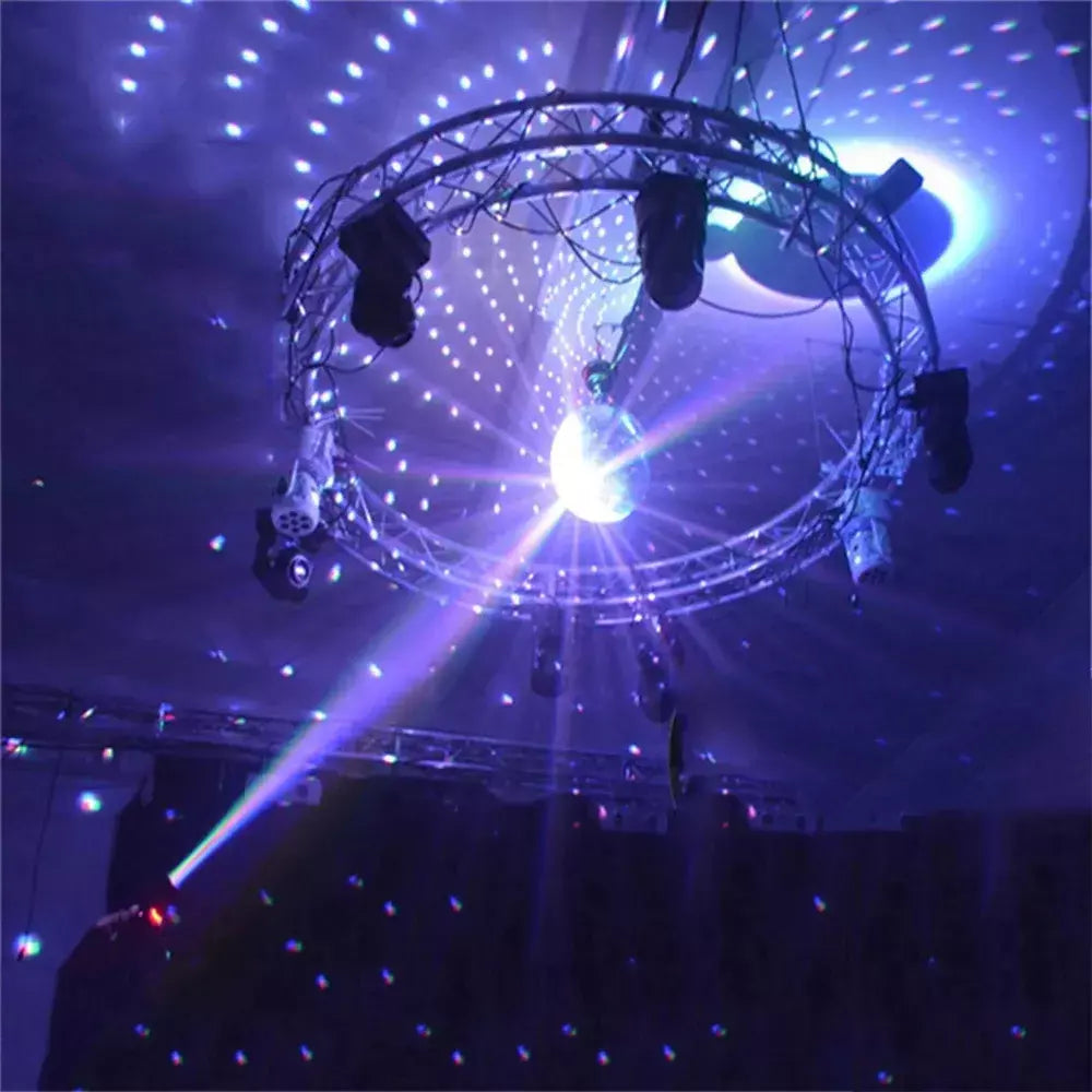 Bola de espelho de discoteca para festa, bola brilhante, luz de palco, bola de vidro rotativa, retrô, reflexiva, ktv, dj, luzes, decoração de natal para casa 2024
