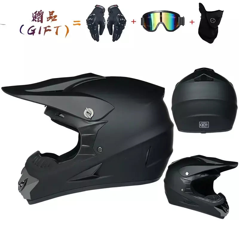 Capacete de segurança para motocross, casco para motocross, bicicleta, downhill, atv, cross, criança, motocicleta, dot abs, 1kg, unissex