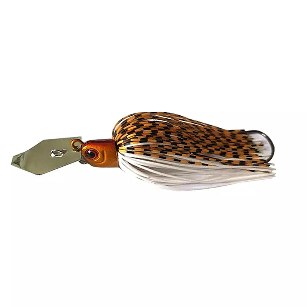 Mycena 9g/13g/16g/19g chatter isca giratória isca de pesca sem ervas daninhas buzzbait wobbler chatterbait para baixo pique walleye peixe
