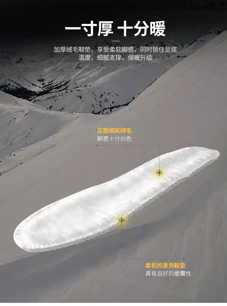 Rax à prova dwaterproof água caminhadas sapatos homens inverno ao ar livre tênis para homens botas de neve de pelúcia montanha botas de neve turismo ao ar livre sapato de corrida