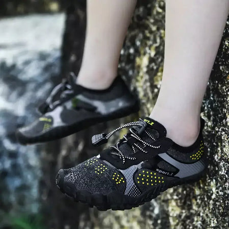 Crianças tênis de secagem rápida meninos meninas luz respirável praia aqua sapatos do miúdo elástico antiderrapante sapatos esportivos aquáticos