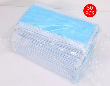 Entrega rápida mascarillas máscara descartável não tecido meltblown pano 3 camadas máscara de filtro boca máscara facial máscara respirável