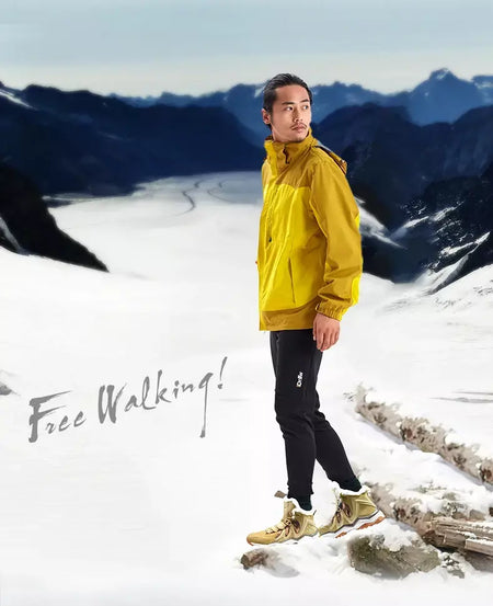 Rax à prova dwaterproof água caminhadas sapatos homens inverno ao ar livre tênis para homens botas de neve de pelúcia montanha botas de neve turismo ao ar livre sapato de corrida