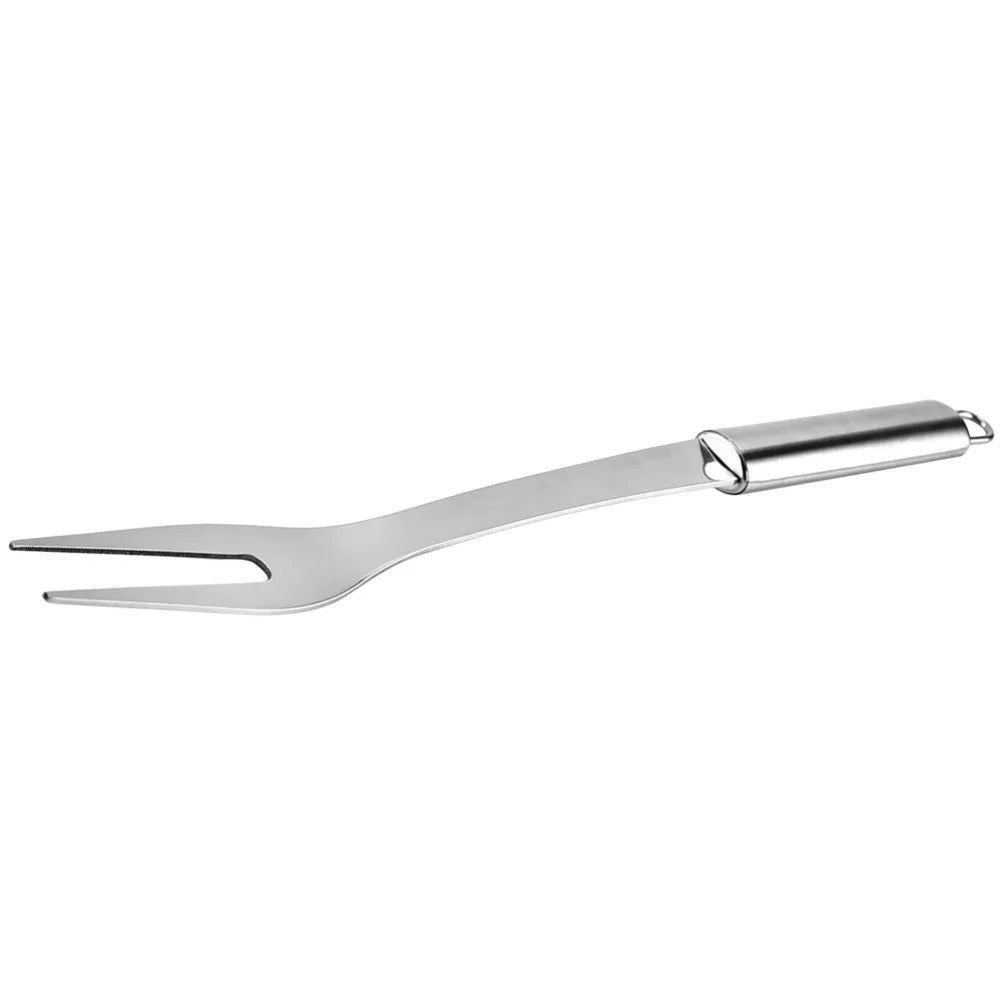 Forquilha de aço inoxidável, churrasqueira, assar, grelhar, churrasco, escultura, cozinhar, braçadeira de frutas, varas, piquenique, bife