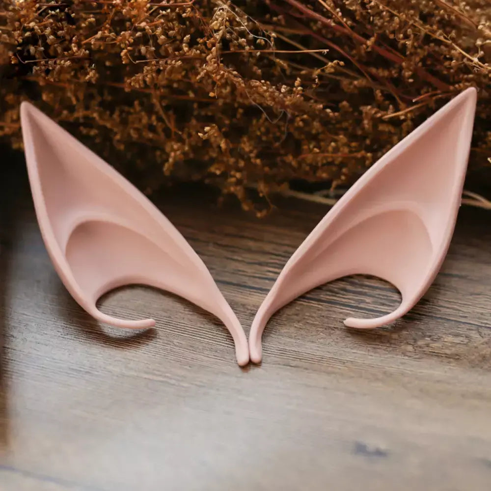 Orelhas de elfo de anjo misterioso, orelhas de látex para cosplay de fadas, acessórios de fantasia, decoração de halloween, adereços fotográficos, brinquedos para adultos e crianças