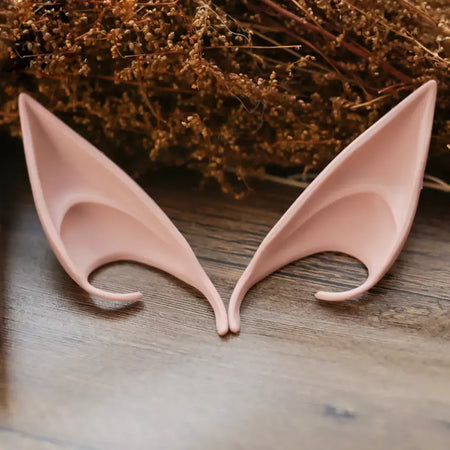 Orelhas de elfo de anjo misterioso, orelhas de látex para cosplay de fadas, acessórios de fantasia, decoração de halloween, adereços fotográficos, brinquedos para adultos e crianças