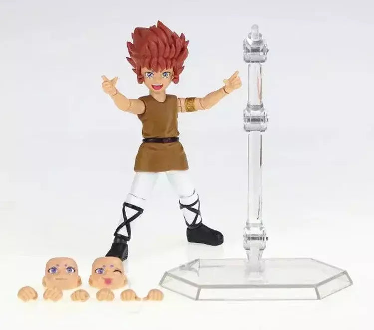 ST/ShineTime Saint Seiya Myth Cloth EX Áries Mu KiKi Cavaleiro Dourado Cavaleiros do Zodíaco PVC Açao Figura Modelo Em Estoque