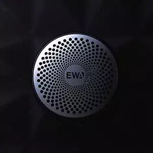 EWA A106 Pro Mini alto-falante Bluetooth com radiador de graves personalizado, IPX7 à prova d'água, alto-falantes super portáteis, estojo de viagem embalado