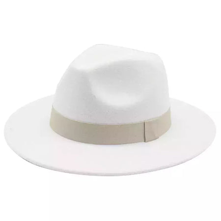 chapeu feminino chapeu chapeu masculino gorro Chapéu fedora mulheres fita banda homens chapéus de aba larga igreja casamento clássico bege branco chapéu do inverno das mulheres dos homens 2021 new gorras hombre