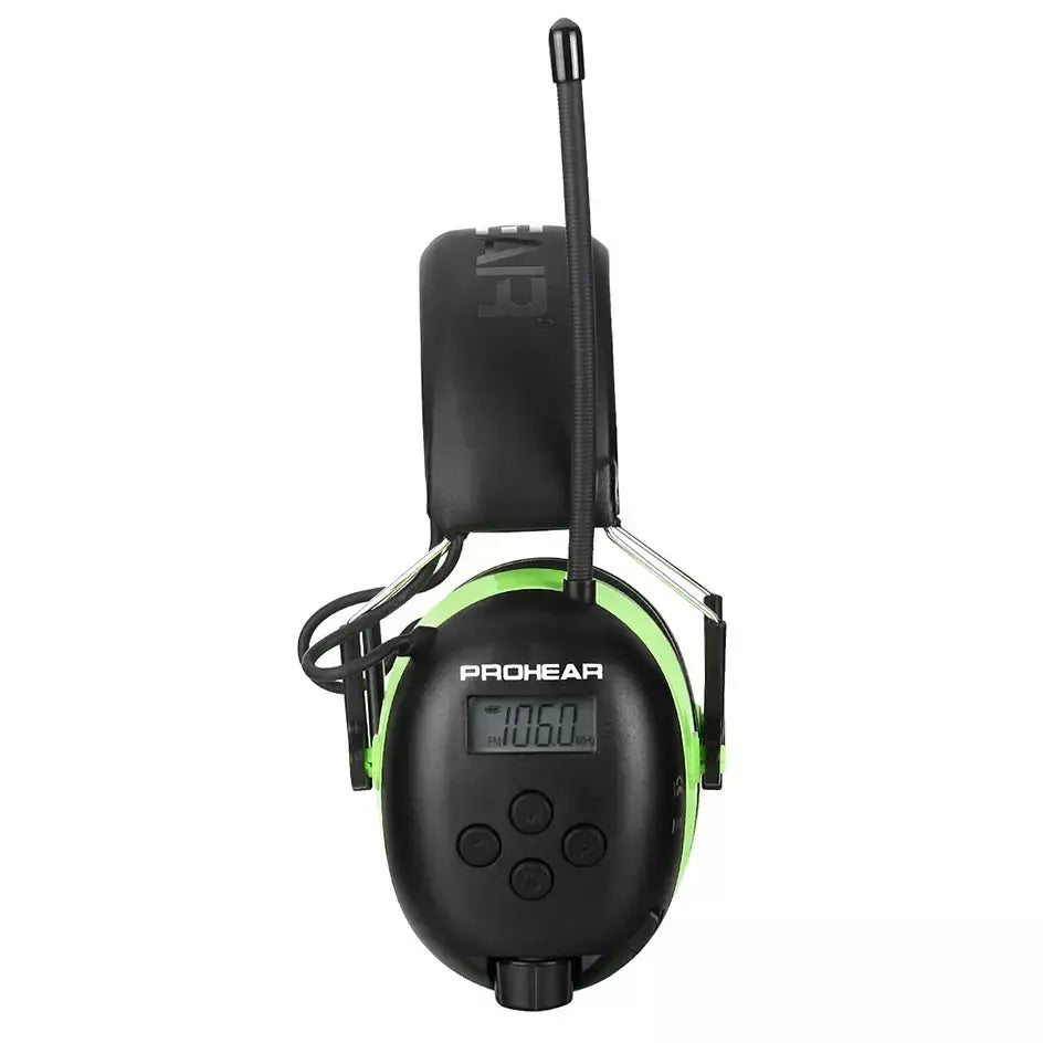 Proteção auditiva fones de ouvido bluetooth protetores de ouvido eletrônicos rádio am/fm 5.0 para corte segurança protetores de ouvido 2000mah bateria de lítio