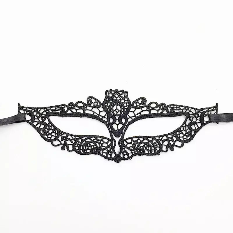 Máscara de renda sexy feminina, máscara para festa de halloween, bola mascarada, cosplay, trajes venezianos, carnaval, meia máscara facial