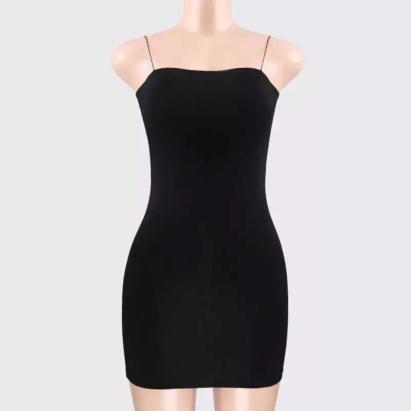 Sexy robe femme cintas magro sem mangas halter estiramento mini vestido 2019 verão vestido feminino branco preto cinta de espaguete vestido