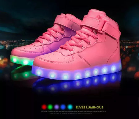 Tamanho 25-46 led sapatos com luzes brilhantes led chinelos para crianças & adulto feminino tenis para crianças meninos meninas sapatilhas luminosas