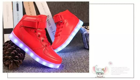 Tamanho 25-46 led sapatos com luzes brilhantes led chinelos para crianças & adulto feminino tenis para crianças meninos meninas sapatilhas luminosas