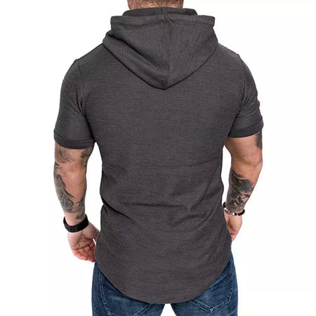 MRMT-moletons de manga curta para homens, moletom masculino com capuz casual, moletons monocromáticos, novidade nova, 2022, 2024