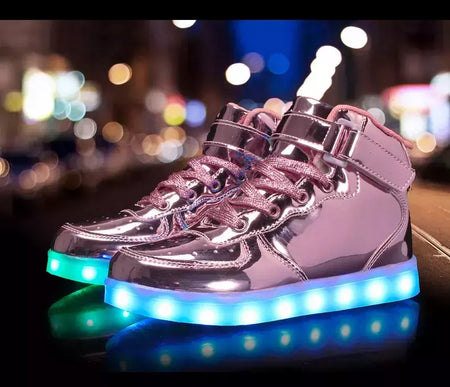 Tamanho 25-46 led sapatos com luzes brilhantes led chinelos para crianças & adulto feminino tenis para crianças meninos meninas sapatilhas luminosas