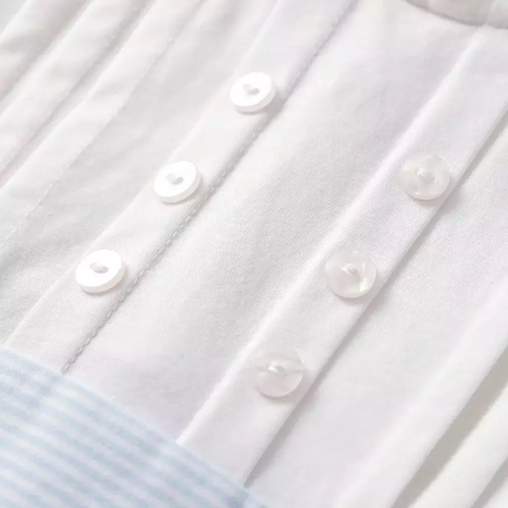 Macacão Bebé Recém-nascido, Macacão Infantil, Roupa de Batismo Infantil, Macacão 1 ° Aniversário, Verão Espanhol
