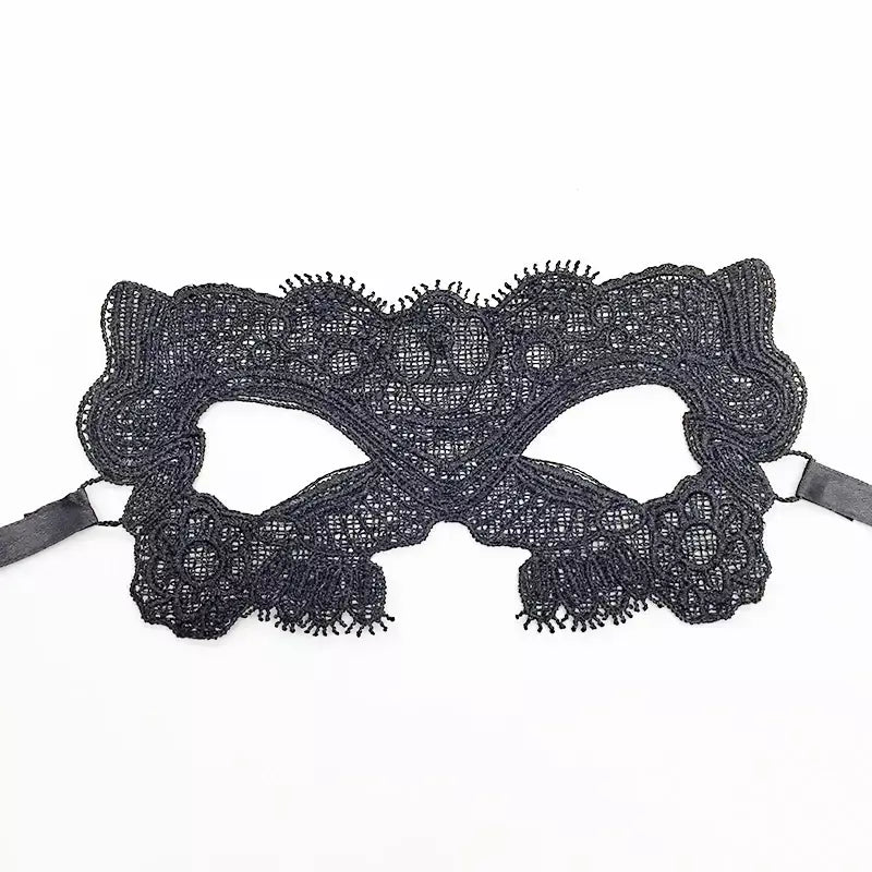 Máscara de renda sexy feminina, máscara para festa de halloween, bola mascarada, cosplay, trajes venezianos, carnaval, meia máscara facial