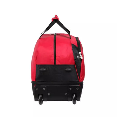 OIWAS-mochila masculina com carrinho, mala de rolamento dobrável, repelente de água, bagagem de mão com rodas, bolsa de mão, pacote de expansão de 56 litros