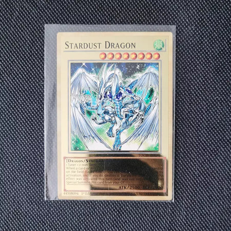 Yugioh cartões de metal dourado yu-gi-oh liga coleção cartão olhos azuis escuro magial obelisco slifer ra crianças presente de aniversário de natal