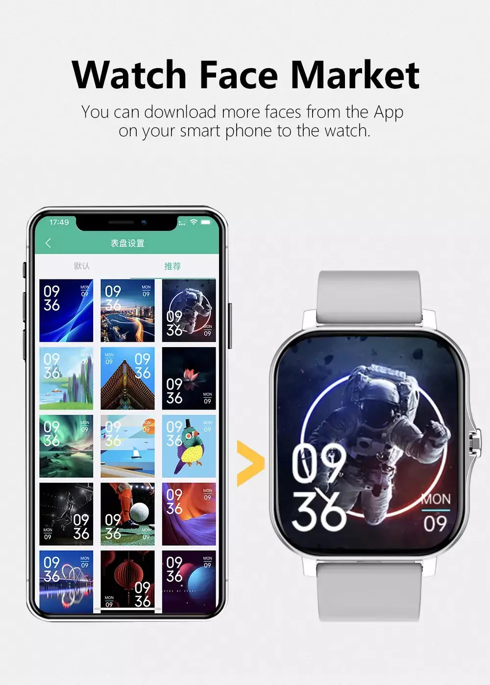 Xiaomi mijia 2025 novo relógio inteligente bluetooth chamada música freqüência cardíaca monitor de pressão arterial smartwatch para mulheres presentes do feriado