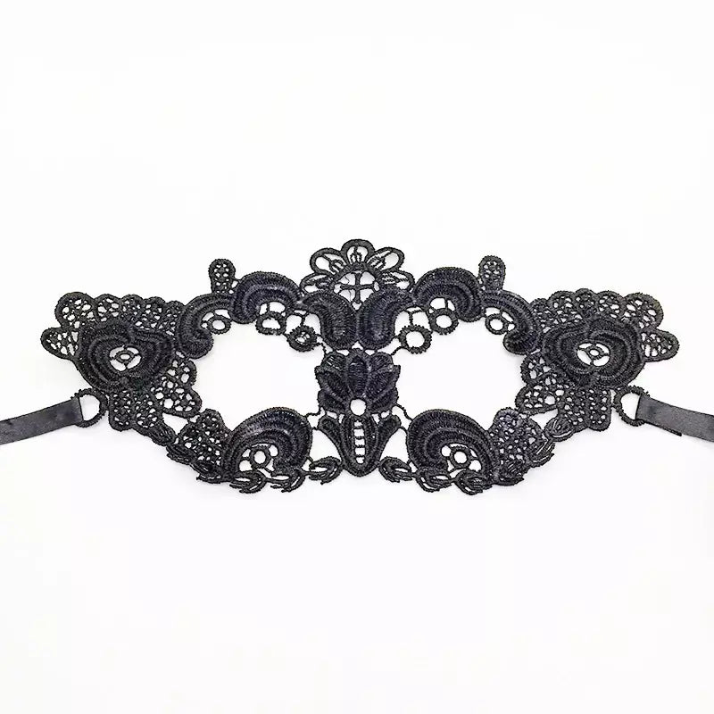 Máscara de renda sexy feminina, máscara para festa de halloween, bola mascarada, cosplay, trajes venezianos, carnaval, meia máscara facial