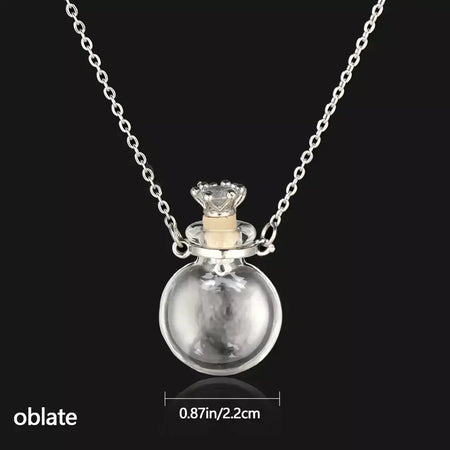 Colar pingente frasco esmalte opcável, gota d' água coração corrente de aço lembrança joias presente perfume mini garrafas colar de jóias