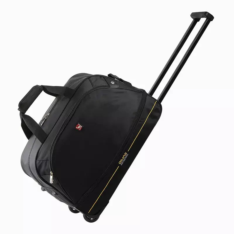 OIWAS-mochila masculina com carrinho, mala de rolamento dobrável, repelente de água, bagagem de mão com rodas, bolsa de mão, pacote de expansão de 56 litros