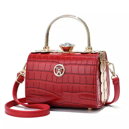 Bolsa De Noiva De Couro Brilhante para Senhoras, Pequena Bolsa De Ombro Quadrada, Saco Do Mensageiro, de Alta Qualidade, Marca De Moda, Designer, Novo