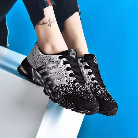 High top sock homens tênis de renda sapatos casuais tênis macio casal plana caminhada tênis de treinamento esporte correndo zapatillas 2021
