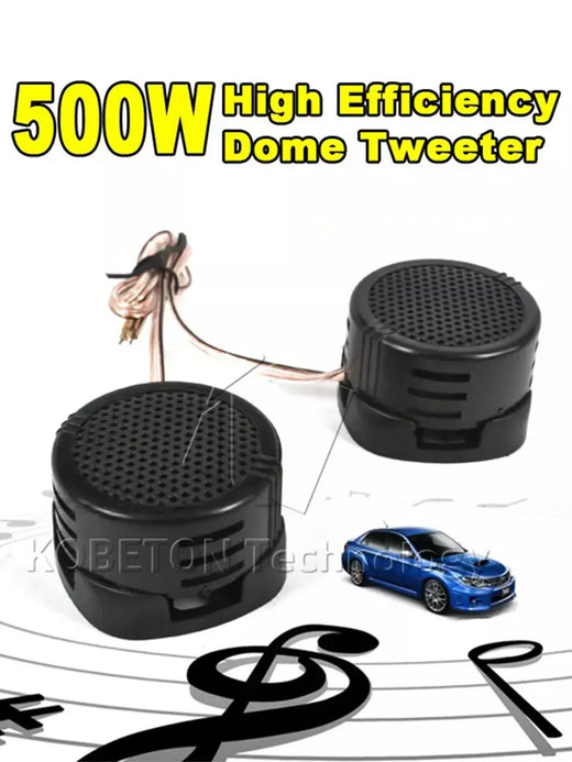 2x carro mini cúpula tweeter alto-falante do carro universal de alta eficiência alto-falante super potência áudio som carro tweeters