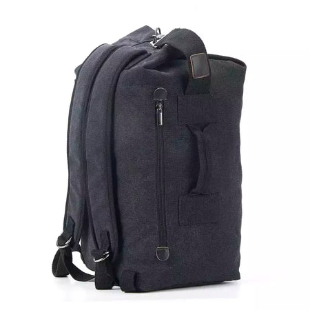 Mochila de Viagem de Grande Capacidade Mochila Mochila de Montanhismo Bagagem Masculina Canvas Bucket Shoulder Bags for Boys, Men Backpacks