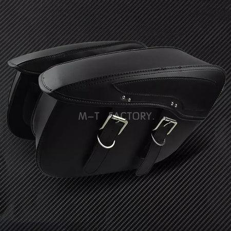 2 alforjes de couro para motocicleta, bolsa lateral para bagagem ao ar livre para harley sportster xl 883 xl 1200 touring dyna softail fl