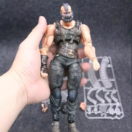 PLAY ARTS 26cm O Cavaleiro das Trevas Personagem Bane no Filme Batman Action Figure Modelo Brinquedos