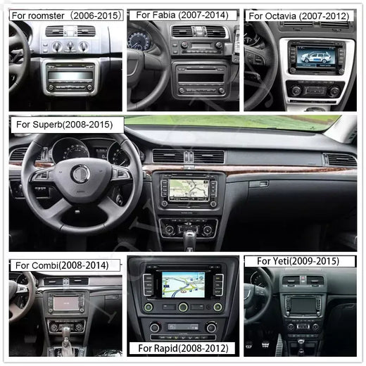 Android 13 sem fio carplay auto carro multimídia player tela ips gps wifi 7/8/9 ''rádio do carro para vw passat golf polo jetta skoda