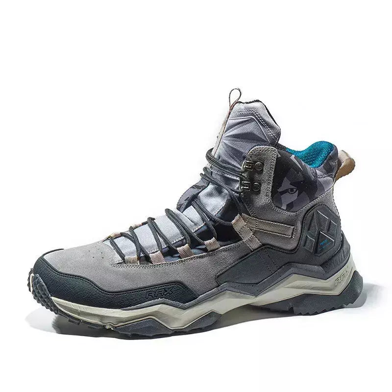 Rax à prova dwaterproof água caminhadas sapatos homens inverno ao ar livre tênis para homens botas de neve de pelúcia montanha botas de neve turismo ao ar livre sapato de corrida